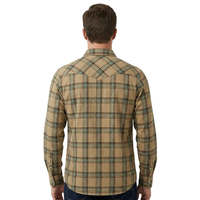 XUCHANG – Fabricant OEM de vêtements de travail vintage d'automne en flanelle 100 % coton pour hommes, à manches longues, avec logo personnalisé – Qualité supérieure – Designer