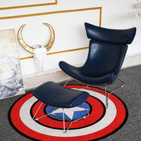 Chaise longue à dossier haut Tiger - Mobilier d'hôtel commercial personnalisable pour chambre à coucher, salon, bureau, appartement (intérieur)