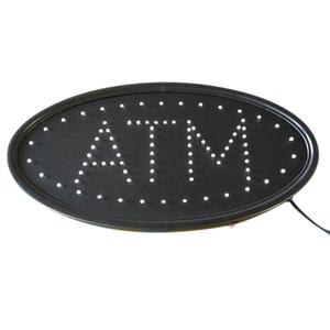 Letrero LED ATM Blanco Cálido para Hotel, Negocio, Tablero Electrónico Iluminado con Dos Modos de Visualización, 1.5m de Longitud, Protección IP20, AC 110V - Product Image 3