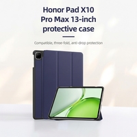 Étui en cuir PU à rabat multi-angles personnalisé pour Honor X9A/X10Pro/X10/X10 Pro Max, ultra fin, anti-pliage, pour tablette