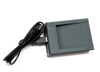 Lecteur RFID USB YIAN HT108R ABS, fréquence 125 kHz, protocole ISO 117815, distance de lecture 5-6 m