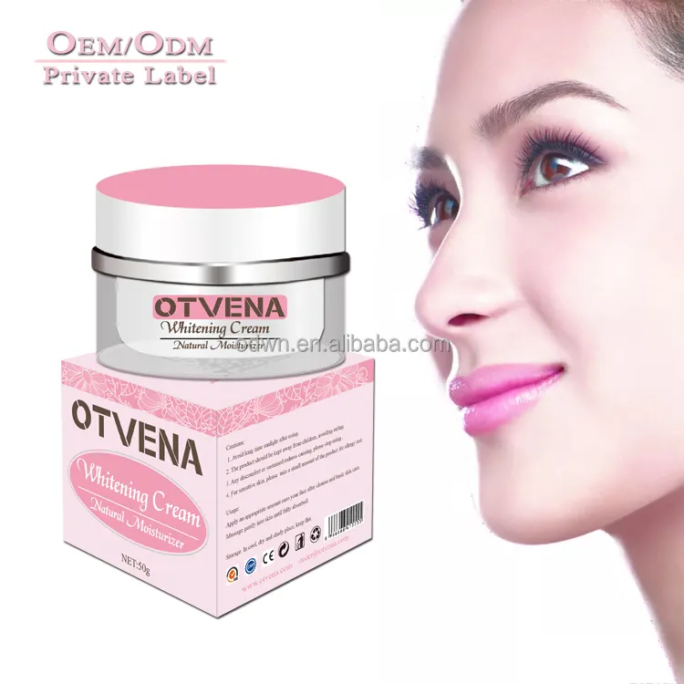 hot sale creme OTVENA bleach whitening cream for face and whole body 50g