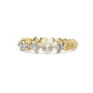 Pulsera de Diamantes Cultivados en Laboratorio, Diseño Contemporáneo en Oro, Joyería Fina Premium, Accesorio de Moda para un Estilo Elegante - Product Image 2