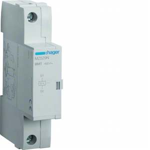 MZ529N ปรับแต่งได้ด้วยระบบปลดปล่อยแรงดันต่ำของ Hagers 400V 50Hz โมดูล 1 DIN - Product Image 1