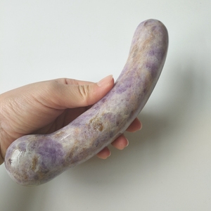 Baguette en cristal d'améthyste pour adulte, jouet sexuel, gode, messager, 1 pièce - Product Image 3