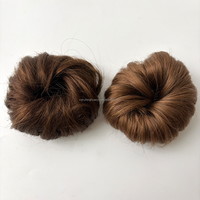 Extensiones de Cabello Virgen con Cutícula Intacta, Moño Despeinado Rizado, Cola de Caballo para Mujer, Venta al Por Mayor