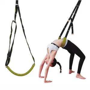Alta Qualidade Yoga Cintura Back Stretch Band Multi-purpose Porta Flexibilidade Assist Stretch Band Yoga Leg Stretcher Strap