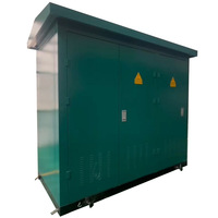 Subestación Transformadora Tipo Caja Monofásica/Trifásica Preinstalada, Cuarto de Distribución de Energía Completo para Exteriores, Modelo YB