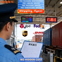 Services logistiques, livraison express aérienne, prix le plus bas, expédition gratuite, agent d'expédition DDP sans droits de douane