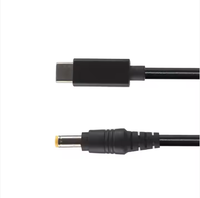 Kabel Daya USB ke DC 5V ke 12V Konverter Adaptor Kabel Konektor Pria 5.5x2.1mm untuk Router WiFi Kipas Lampu LED Speaker