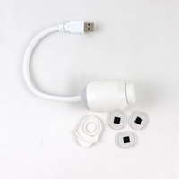 Proyector de Galaxias Portátil, Lámpara Nocturna Recargable por USB, Proyector de Estrellas para Auto, Película Reemplazable, Ayuda para Dormir, Luz Ambiental LED