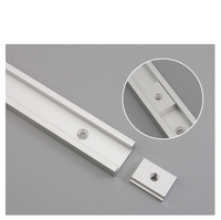 1 Buah 300Mm-1200Mm T-track Aluminium Alloy T-slot Jig Fixture Slot untuk Alat Pertukangan Gergaji Meja Router
