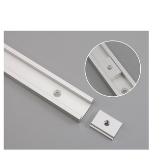 1 pièce Rail en T en alliage d'aluminium de 300mm-1200mm <span class=keywords><strong>pour</strong></span> gabarit de fixation, table de fraisage, scie à table et <span class=keywords><strong>outil</strong></span> de travail du <span class=keywords><strong>bois</strong></span> - Product Image 2