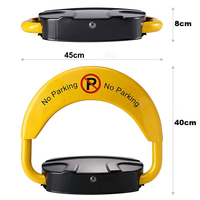 Barrière de stationnement personnalisée pour usage public, antivol, avec télécommande à batterie, pour verrouillage de parking automobile