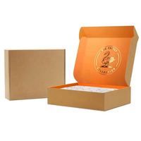 Boîte d'expédition en carton ondulé blanc pliable sur mesure en gros avec impression