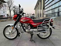 Haojue 150cc Moto à essence monocylindre confortable et pratique, refroidie par air, pour le transport de marchandises, vitesse maximale >80 km/h