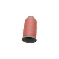 Fil à broder lumineux en polyester rose de haute qualité, 3000 yards, 150D/2, fil luminescent qui brille dans le noir pour vêtements de travail de nuit