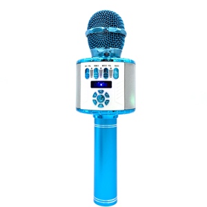 Hot Selling Music Singing <b>Wireless</b> <b>Microphone</b> Speakers Portable Handheld <b>Microphone</b> Ws858 For Ktv Singing - Product Image 2