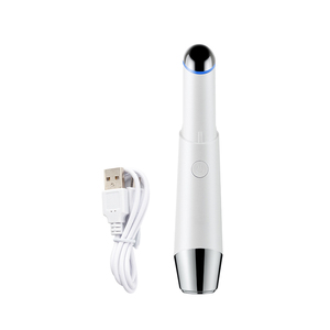 Portable <b>USB</b> Rechargeable Eye Care Device Handheld Electric Heated Massage Eye Wrinkle Removal Vibration <b>Heating</b> Treatment - Product Image 2