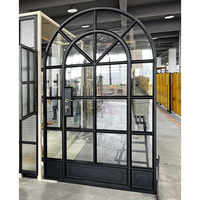 Fenêtres et portes en verre frontal noir pour maisons portes et fenêtres en verre pour maisons accessoires de fenêtre de porte sont complets