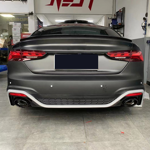 Diffuseur de pare-chocs arrière style <span class=keywords><strong>RS5</strong></span> avec embouts d'échappement pour <span class=keywords><strong>Audi</strong></span> A5 S5 B9.5 2020 <span class=keywords><strong>2021</strong></span> 2022 2023 2024 Kit carrosserie Pièces auto Amélioration - Product Image 6