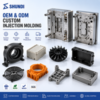 Caja de Conexiones Industriales, Piezas de Plástico, Molde de Inyección Personalizado |   Producción y Ensamblaje de Carcasas OEM en ABS, PP, PC y PA, con Certificaciones ROHS, CE e ISO