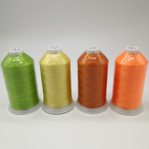 Độ bền cao 120D/2 100% polyester 5000m thêu chủ đề cường độ cao Màu thêu may Polyester chủ đề - Product Image 5