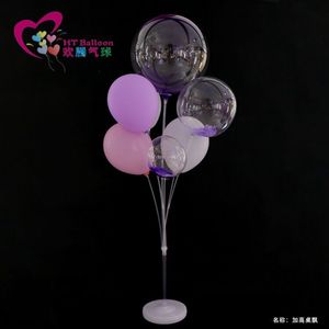 HT Balloon Heart Shape Balloon Stand With Colorful Balloons For Valentine'S Day Party Decoration - Product Image 2