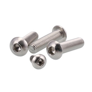 Metric 304 Stainless Steel Pan Head <b>Screws</b> Class 8.8 Standard Thread Plain Finish - Product Image 6