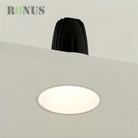 Spot encastré LED COB sans cadre MR16 rond 5W pour salon