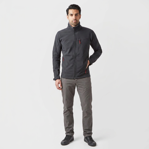 Finer Threads All Sizes Solid Color Top Selling Custom Design Breathable Autumn <b>Warm</b> Wear <b>Waterproof</b> Hooded Softshell Jacket Men - Product Image 1