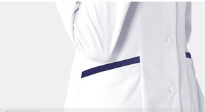 <span class=keywords><strong>Camice</strong></span> da Infermiera per Uso Ospedaliero con Colletto, Senza Pantaloni, Manica Lunga, Personalizzabile - Product Image 4