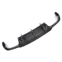 Ailerons de diffuseur de pare-chocs arrière en fibre de carbone W204 pour Mercedes Benz C63 AMG Black Series 2012-2015