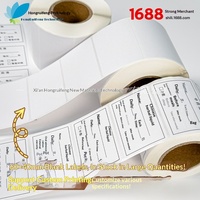 Étiquettes pour sacs extérieurs de médecine chinoise hospitalière, résistantes aux hautes températures, non-ternissantes, trois-proof, en papier thermique adhésif