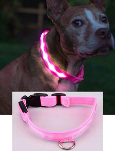 Pengikat leher anjing Led pintu ke pintu termurah biaya Anazon Fba dengan Tag udara kerah anjing dengan lampu kalung anjing dengan Led Usb c - Product Image 3