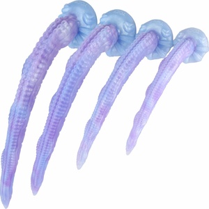 YOCY Long Anal <b>Dildo</b> Tentacle <b>Dildo</b> alien Cock Monster Cock Artificial Octopus Tentacle Massage Wand Anal Butt Plug Sex Toys - Product Image 4
