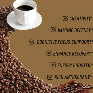 Café aux champignons à prix d'usine avec des suppléments à base de plantes soutiennent les antioxydants et réduisent les rides café - Product Image 4