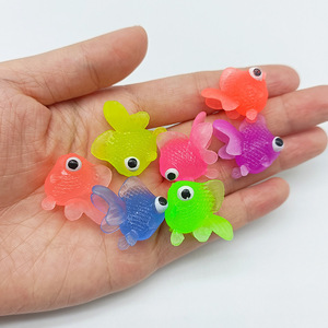 Juguete Antiestrés - Pez Dorado de <span class=keywords><strong>Gel</strong></span> TPR Suave, Juguetes de Baño Transfronterizos, Pez Flotante para Juegos de Pesca - Product Image 3