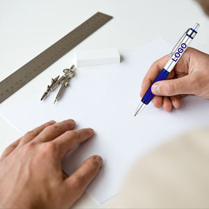 Bolígrafo de Plástico ABS con Agarre Suave Personalizado, Venta al por Mayor, Impresión de Logotipo, Personalizado para Proveedores de Bolígrafos de Oficina - Product Image 5