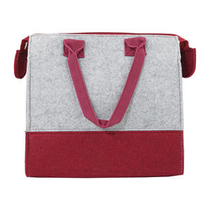 Bolso Tote Cuadrado <span class=keywords><strong>de</strong></span> Fieltro Minimalista y Moderno, <span class=keywords><strong>de</strong></span> Gran Capacidad, Versátil para el Trabajo, Personalizable para Empresas - Product Image 5