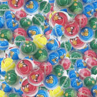2023 vente en gros de bonbons à œil personnalisés, étiquette privée, Halal, modélisation réaliste de la planète terre, pastèque, boule à œil, bonbons gommeux