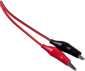 2pcs 1 metro cocodrilo clip AV de prueba, Banana macho Cable de conector Dual de sonda de 35mm de cocodrilo clip 1 M para multímetro - Product Image 5