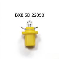 Ampoule halogène BX8.5D pour tableau de bord de voiture, indicateur lumineux multicolore, base pour véhicules européens