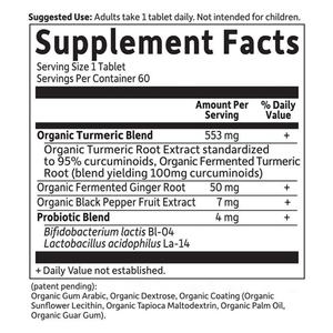 Comprimés de Curcuma Herbal Personnalisés : Favorisent la Fonction Inflammatoire Saine du Corps et la Réponse Antioxydante - Product Image 3