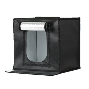 Mini Studio Box portatile da 40CM <span class=keywords><strong>fotografia</strong></span> cinque fondali servizio fotografico Kit da Studio scatola luminosa a LED - Product Image 3