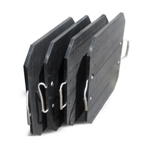 Coussinets de stabilisateur de grue en UHMWPE de haute qualité, coussinets stabilisateurs robustes non conducteurs et non absorbants pour équipement de construction - Product Image 2