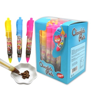 Vente chaude en forme de stylo Saveurs de chocolat Confiture <span class=keywords><strong>Sauce</strong></span> au chocolat douce - Product Image 1