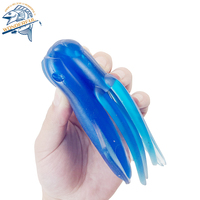 Échantillons gratuits 9 pouces caoutchouc Mauler calamars 23 cm plastique souple thon pêche à la traîne calmar leurre gros jeu à la traîne leurres et matériel