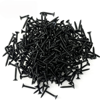Vis autoperceuses pour plaques de plâtre en métal phosphaté noir, fournisseurs de vis pour plaques de plâtre en plastique