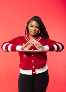 <span class=keywords><strong>Cardigan</strong></span> rosso <span class=keywords><strong>bianco</strong></span> lavorato a maglia con perle da <span class=keywords><strong>donna</strong></span> produttore di OEM ODM personalizzato - Product Image 2